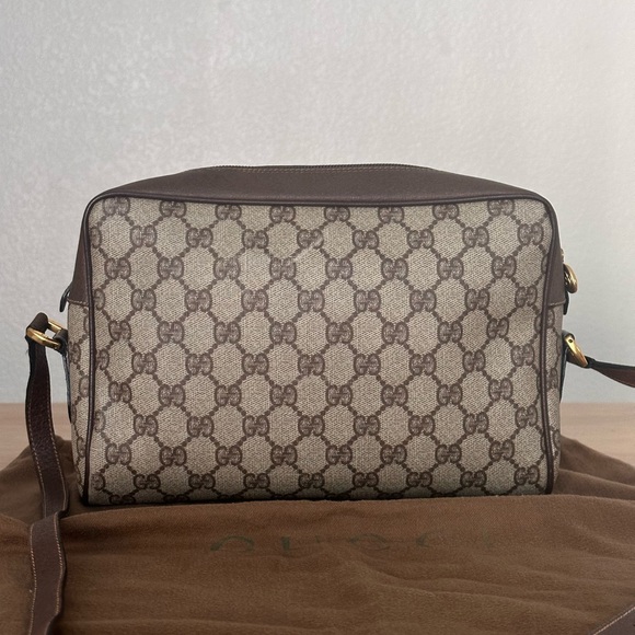 Gucci gg plus web crossbody bag with dustbag - Picture 4 of 16